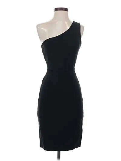 Pre-owned Bcbgmaxazria Cocktail Dress In Black