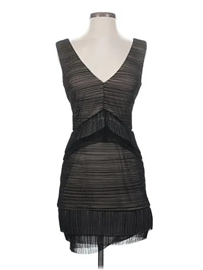 Pre-owned Bcbgmaxazria Cocktail Dress In Black