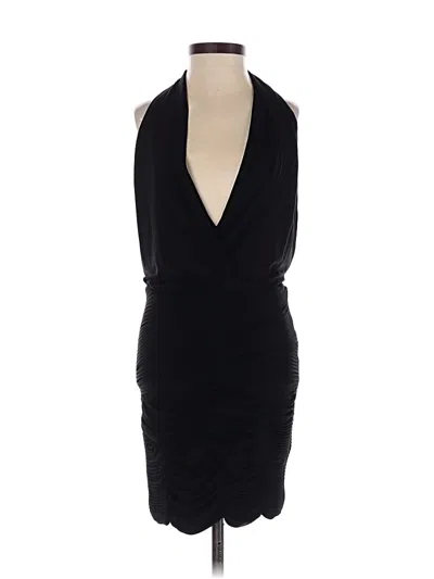 Pre-owned Bcbgmaxazria Cocktail Dress In Black
