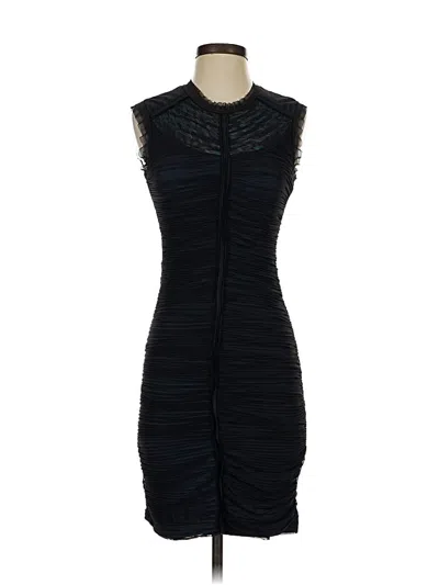 Pre-owned Bcbgmaxazria Cocktail Dress In Black