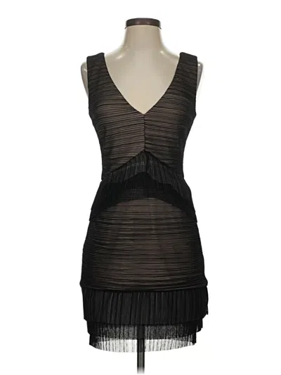 Pre-owned Bcbgmaxazria Cocktail Dress In Black