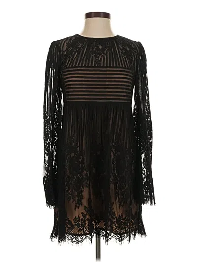 Pre-owned Bcbgmaxazria Cocktail Dress In Black