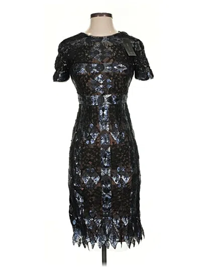Pre-owned Bcbgmaxazria Cocktail Dress In Black