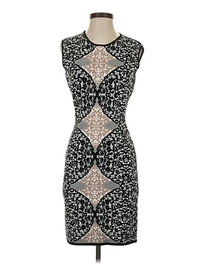 Pre-owned Bcbgmaxazria Cocktail Dress In Black