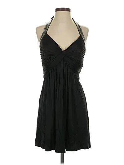 Pre-owned Bcbgmaxazria Cocktail Dress In Black