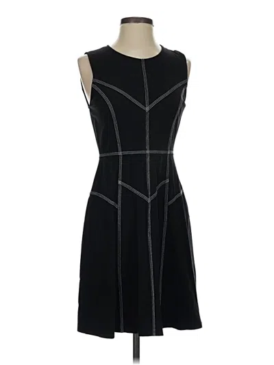 Pre-owned Bcbgmaxazria Cocktail Dress In Black
