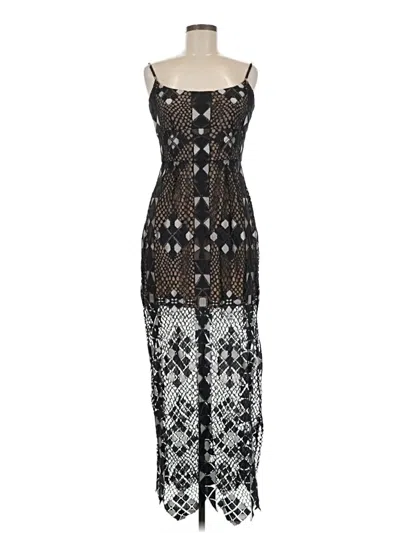 Pre-owned Bcbgmaxazria Cocktail Dress In Black
