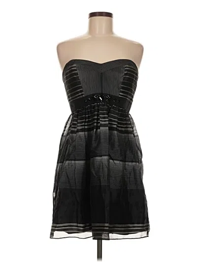 Pre-owned Bcbgmaxazria Cocktail Dress In Black