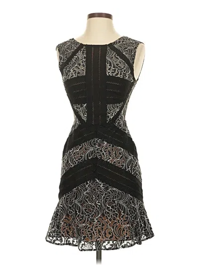 Bcbgmaxazria Cocktail Dress In Black