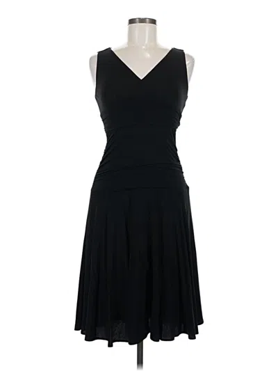 Pre-owned Bcbgmaxazria Cocktail Dress In Black