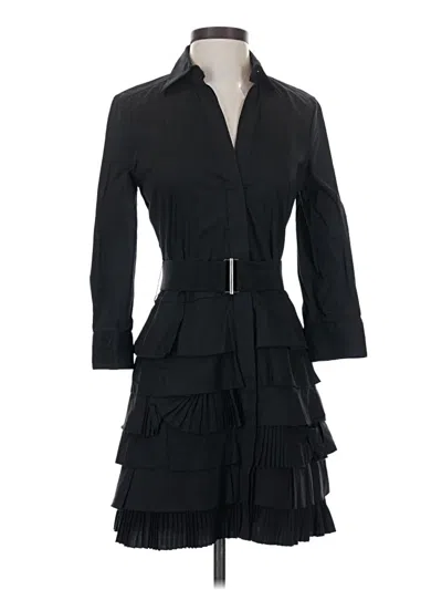 Pre-owned Bcbgmaxazria Cocktail Dress In Black