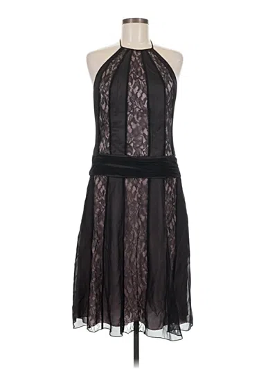 Pre-owned Bcbgmaxazria Cocktail Dress In Black