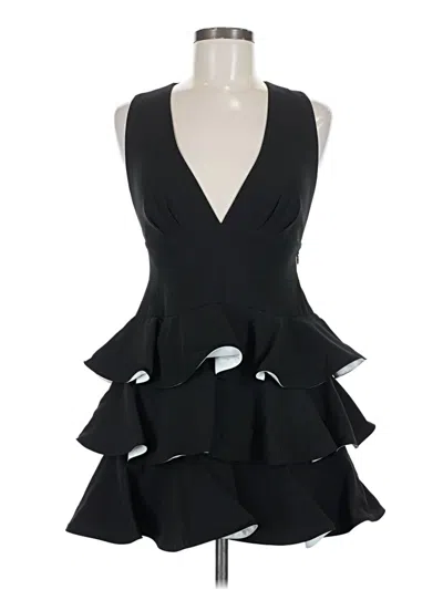 Pre-owned Bcbgmaxazria Cocktail Dress In Black