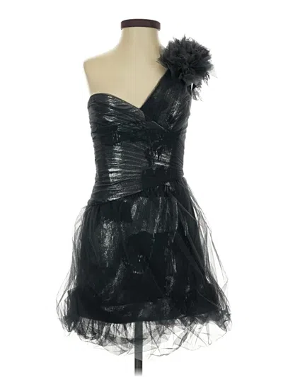 Pre-owned Bcbgmaxazria Cocktail Dress In Black