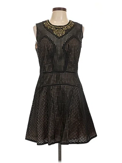 Pre-owned Bcbgmaxazria Cocktail Dress In Black