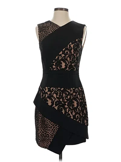 Pre-owned Bcbgmaxazria Cocktail Dress In Black