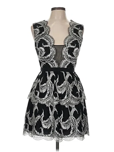 Pre-owned Bcbgmaxazria Cocktail Dress In Black