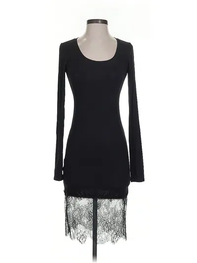 Pre-owned Bcbgmaxazria Cocktail Dress In Black