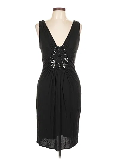 Pre-owned Bcbgmaxazria Cocktail Dress In Black