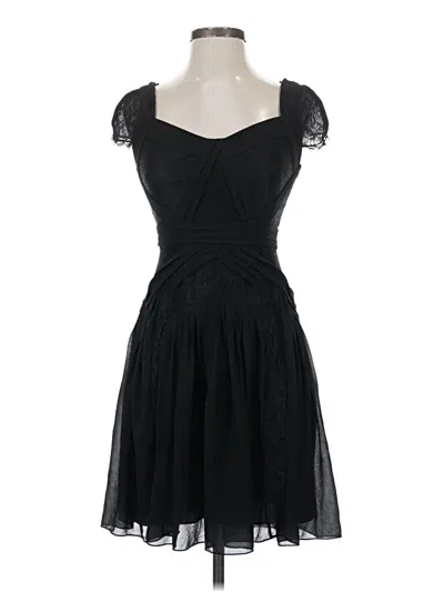 Pre-owned Bcbgmaxazria Cocktail Dress In Black