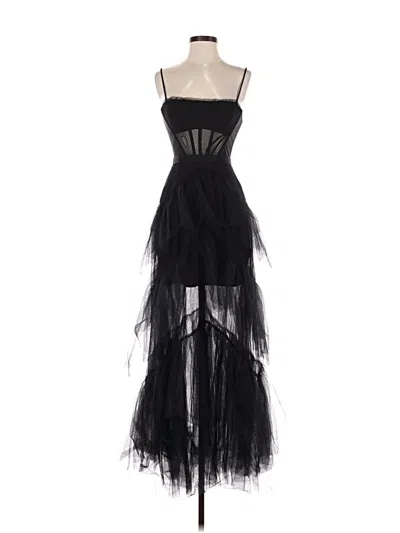 Pre-owned Bcbgmaxazria Cocktail Dress In Black