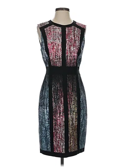 Pre-owned Bcbgmaxazria Cocktail Dress In Black