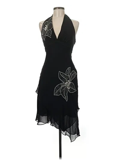 Pre-owned Bcbgmaxazria Cocktail Dress In Black