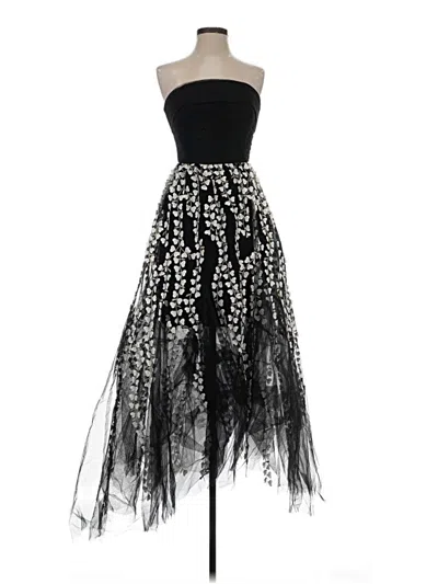 Pre-owned Bcbgmaxazria Cocktail Dress In Black