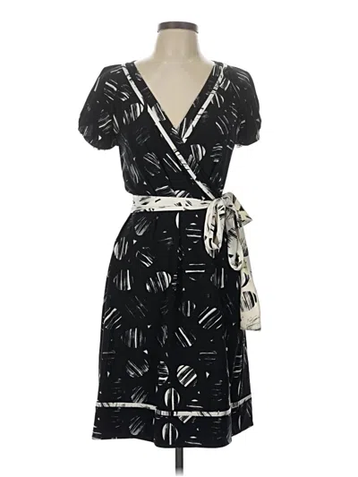 Pre-owned Bcbgmaxazria Cocktail Dress In Black