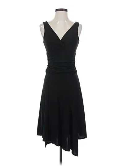 Pre-owned Bcbgmaxazria Cocktail Dress In Black