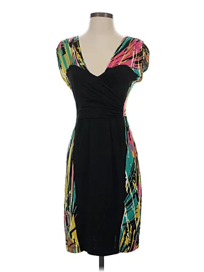 Pre-owned Bcbgmaxazria Cocktail Dress In Black