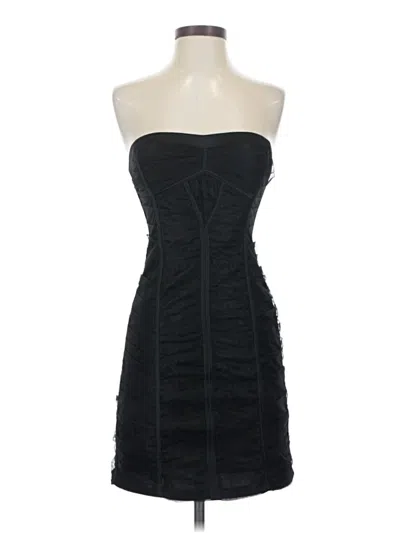 Pre-owned Bcbgmaxazria Cocktail Dress In Black