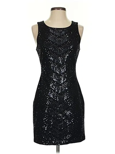 Pre-owned Bcbgmaxazria Cocktail Dress In Black