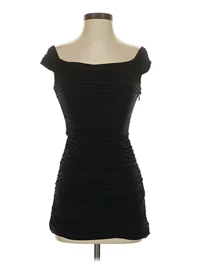 Pre-owned Bcbgmaxazria Cocktail Dress In Black