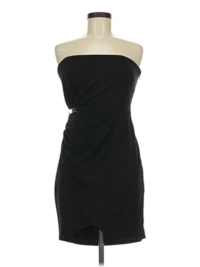 Pre-owned Bcbgmaxazria Cocktail Dress In Black