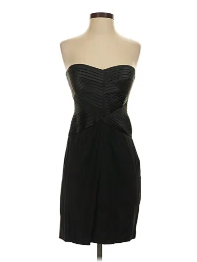Pre-owned Bcbgmaxazria Cocktail Dress In Black