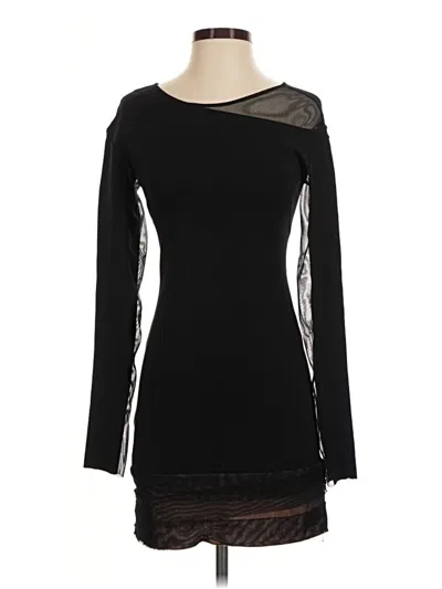 Pre-owned Bcbgmaxazria Cocktail Dress In Black