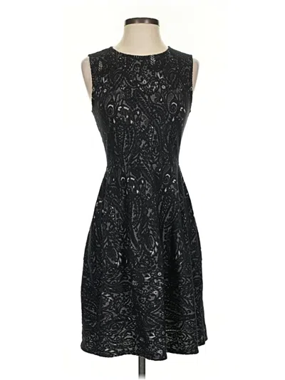 Pre-owned Bcbgmaxazria Cocktail Dress In Black