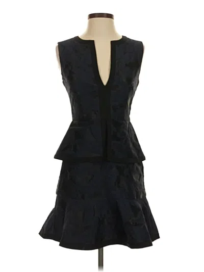 Pre-owned Bcbgmaxazria Cocktail Dress In Black