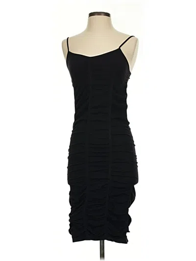 Pre-owned Bcbgmaxazria Cocktail Dress In Black