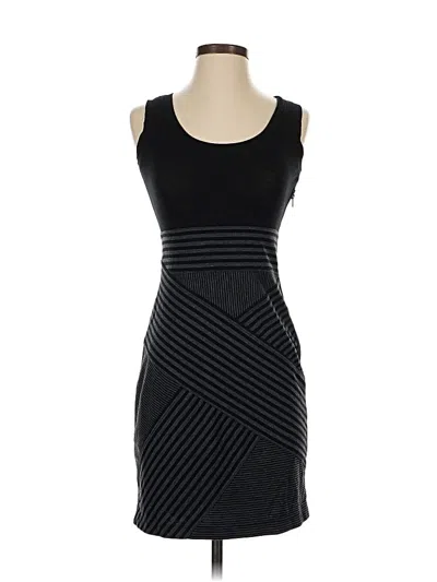 Pre-owned Bcbgmaxazria Cocktail Dress In Black