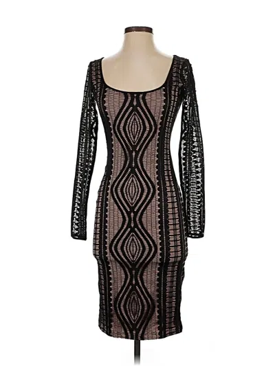 Pre-owned Bcbgmaxazria Cocktail Dress In Black