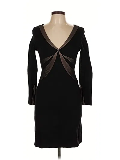 Pre-owned Bcbgmaxazria Cocktail Dress In Black