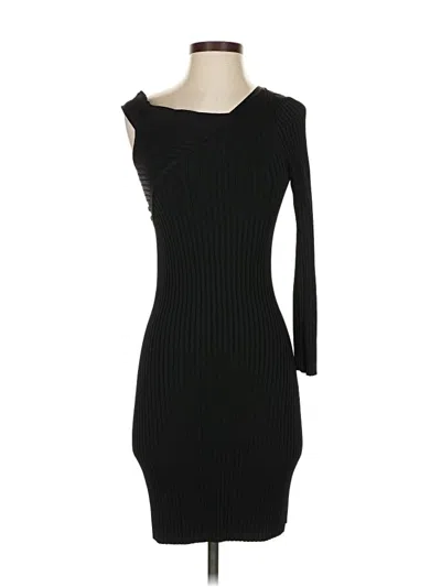 Pre-owned Bcbgmaxazria Cocktail Dress In Black