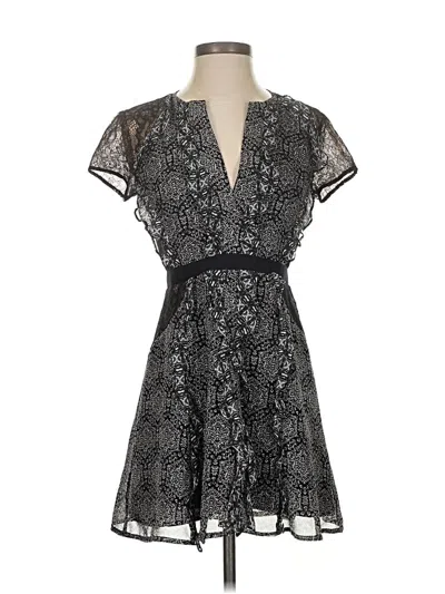 Pre-owned Bcbgmaxazria Cocktail Dress In Black