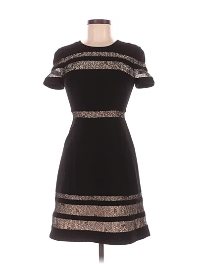 Pre-owned Bcbgmaxazria Cocktail Dress In Black