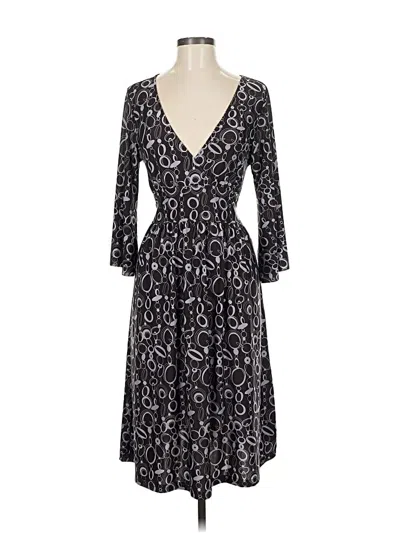 Pre-owned Bcbgmaxazria Cocktail Dress In Black