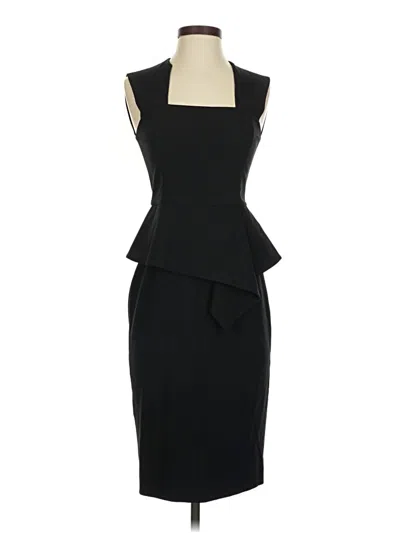Pre-owned Bcbgmaxazria Cocktail Dress In Black