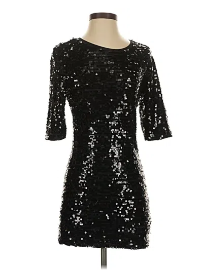 Pre-owned Bcbgmaxazria Cocktail Dress In Black