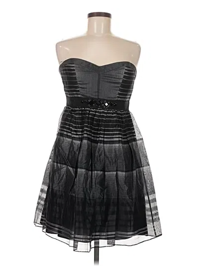 Pre-owned Bcbgmaxazria Cocktail Dress In Black